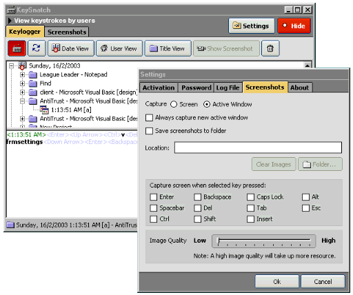Keysnatch Screenshot